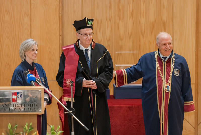  Dr. Nikolaos Angelopoulos is appointed as Honorary Doctor of the University of Piraeus