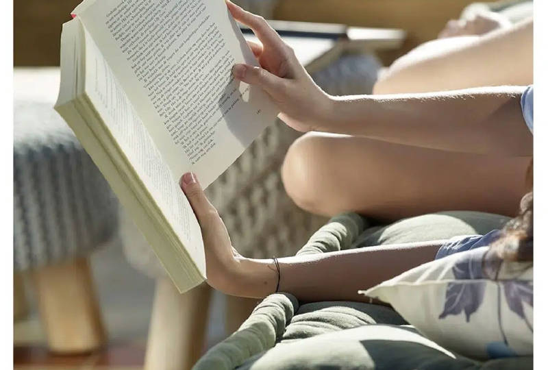 LET YOUR MIND TRAVEL BY READING A BOOK