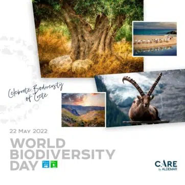 ALDEMAR RESORTS GROUP AND THE PROTECTION OF BIODIVERSITY ON THE OCCASION OF THE WORLD BIODIVERSITY DAY (CRETE)