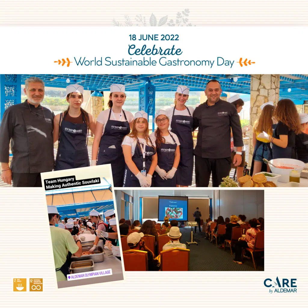 HAPPY WORLD SUSTAINABLE GASTRONOMY DAY