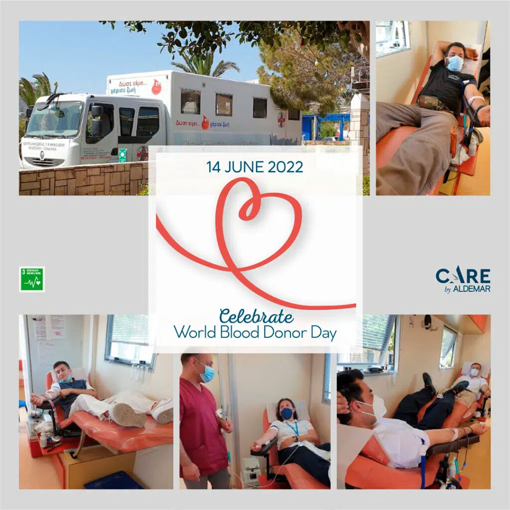 BY GIVING BLOOD, WE GIVE LIFE